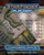 Starfinder Flip-Mat: Corporate Office PDF. Two overlayed maps, one with an office space full of cubicles, and one of the same space crumbling and in disarray. 