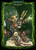 Pathfinder Primal Spell Deck (Remastered) download, featuring a fantasy elf-like character with green hair and face paint, holding a staff, surrounded by green vines and the Pathfinder logo, green and dark accents.