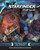 An image of the Starfinder Flip-Mat: Renegade Outpost with the Starfinder logo on top, the product name on the bottom, and a split image glimpse of the included maps in the center.