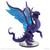A purple havoc dragon miniature with blue translucent wings. 