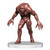 This hairless, leathery biped has a face dominated by grotesque and unsettling whorls and slits instead of actual features.