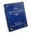 The cover for the Special Edition version of Pathfinder Lost Omens Cheliax, Infernal Inheritance, featuring deep blue faux leather with metallic deboss cover elements and a bound-in ribbon bookmark.