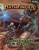 The full color cover of the Pathfinder Advanced Core GM Screen featuring dynamic art of the iconic Aiuvarin Swashbuckler, Jirelle, and iconic Oracle, Korakai, locked in combat with a Garadasura. Garadasuras are massive ophidian spirits who hold to duties of guardianship and butchery. Many are former naga who have given up on their role of stewards of reality and instead turned their efforts to reversing the act of creation. Garadasuras often continue the duties they had as naga but can also turn destructive, rampaging with the force of an entire poisonous legion.
