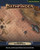 An image of the Pathfinder Flip-Mat: Arcadian Sites with the Pathfinder logo on top, the product name on the bottom, and a glimpse of one of the included maps in the center.