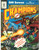 Champions GM Screen, a 34" x 11" vibrant color screen for the Champions 4th Edition super RPG, featuring a 22" x 11" hex grid, play aids, and a colorful cover illustration of superheroes in action, published by Hero Games.