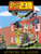 PS238 PDF, a digital version of the PS238 Roleplaying Game by Aaron Williams and Steven S. Long, colorful cartoon art featuring super-powered kids, set against a school building with vibrant colors.