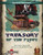 Treasury of the Fleet 5E PDF cover features pirate-themed treasure chest, skull, and sword, highlighting nautical and piratical magic items, with Legendary Adventures Fantasy logo, golden coins and loot.