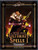 Pathfinder Roleplaying Game resource, Mythic Magic: Ultimate Spells I PDF cover features fantasy characters, magical abilities, orange, yellow flames, and gold accents on a dark background in a compact 8.5 x 11 inch design.