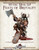 Mythic Minis 59 Feats of Brutality PDF cover featuring a muscular warrior with skulls and weapons on a blood-stained stump, from Legendary Games, for the Pathfinder Roleplaying Game's mythic rules and RPG content.