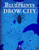 Drow City PDF blueprint map featuring Øone's Blueprints brand, a dark blue spider on a blue map background with lighter blue dots and white text, 1 downloadable PDF document.