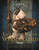 Wyrmtouched PDF cover art featuring a draconic humanoid with dragon head shield, golden and dark colors, wielding a staff, as the first volume in a race-focused series, perfect for Pathfinder RPG.
