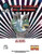 Super-Powered by M&M Aliens PDF, featuring a clenched fist holding a red Earth, with a bold title and M&M logo, for a global conquest story campaign guide with scenario details for Gamemasters in a  PDF format.