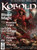 Kobold Quarterly 6 PDF, a 1st Annual issue, featuring articles on Tieflings, Blood Magic, Paladin's Code, and more, with a fantasy illustration of a red-clad wielder, showcasing bold design and colorful layout elements.