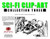 Sci-Fi Clip-Art Collection Three PDF, featuring 15 high-quality 600 dpi line-art illustrations of aliens, B&W commercial and personal use art with a 12-page index for easy navigation and illustration selection.