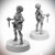 Starfinder Masterclass Miniature of Luwazi Elsebo, 32mm scale, high-quality plastic figure with scenic base, featuring detailed design from Starfinder, showcasing character accessories and poses, from the Starfinder tabletop gaming brand.
