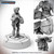 Starfinder Masterclass Miniature: 32mm Halfling Pilot, a high-quality plastic figurine from the Starfinder series, featuring intricate details and set on a scenic base, including accessories and armor.