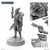 Starfinder Masterclass Miniatures: Kasatha Outlaw, 32mm high-quality plastic figurine, unpainted and unassembled, featuring scenic base and detailed design, from the Starfinder brand, ideal for tabletop RPG gaming.