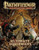 Pathfinder Roleplaying Game: Ultimate Equipment (OGL) PDF shows some adventurers, one intrigued and one wary, in an underground treasure chamber; the intrigued adventurer is reaching forward to grab a magic sword.