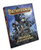 Pathfinder Roleplaying Game: Horror Adventures (PFRPG) Hardcover product image shows a trio of human adventurers with their backs against a monolith in a graveyard, fighting for survival against an overwhelming mass of undead monsters under a moonlit night sky.