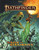Pathfinder Rage of Elements by Logan Bonner, Sen H.H.S., and Jessica Redekop. A skeletal T-rex faces off against the iconic kineticist, who stands atop a pillar of green crystal and directs an immense fireball over her head.
