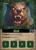 Pathfinder Chase Cards Deck card for a bear, with art of a ferocious bear with glowing red eyes and bared fangs.