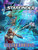 Free RPG Day: Starfinder Second Contact cover shows three creatures—an undead alien cyborg, a robot with a laser cannon arm, and a ghostly dragon-like serpent in what looks like a virtual world of digital decor.
