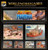 World Works Games Mayhem Marina PDF featuring colorful buildings, docks, and boats in vibrant orange, blue, and yellow, showcasing game components and artwork with detailed illustrations of marine scenes.