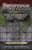 Pathfinder Map Pack: Evil Ruins PDF image depicts a statue standing on a pedestal in front of a crumbling wall; Contains 18 Full-Color Map Tiles; Wet, Dry, and Permanent Markers Erase from the Tiles