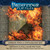 Pathfinder Flip-Tiles: Urban Perils Expansion, contains 24 full-color map tiles. Wet, dry, and permanent markers erase from the tiles. This product image features a battle map of a house on fire.