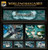 SeaWorks: Atlantis PDF game design, featuring fantasy game boards and cards from WorldWorks Games, showcasing a world-building game with various blue and teal components, gold accents, and maps for tabletop gaming enthusiasts.