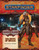 Starfinder Adventure Path #14: Soldiers of Brass (Dawn of Flame 2 of 6) cover shows an orange-skinned horned humanoid dressed in brown armor standing in front of a circular nimbus of fire, with a background image of science-fiction heroes sneaking into some sort of technological laboratory.