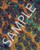 Starfinder Flip-Mat: Forest Moon PDF. Sample view of a map featuring an alien forest landscape in strange colors, with winding paths and a river flowing through the forest.