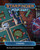 Starfinder Flip-Mat: Casino PDF. Two overlayed maps, each featuring different areas in a futuristic casino, with game tables and a fountain.