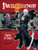Pathfinder Adventure Path #12: Crown of Fangs (Curse of the Crimson Throne 6 of 6) cover shows a male half-elf magus wearing black leather, carrying a curved sword, and reaching up to a small dragon made of fire; behind him is a scene of an armored woman riding a large black dragon on a wide flight of steps preparing to attack.