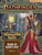 Pathfinder Adventure Path #163: Ruins of Gauntlight (Abomination Vaults 1 of 3). By James Jacobs. An illustration of a horned woman in a red gown holding a scroll is overlayed on top of a battle scene featuring adventurers facing off against gray-skinned humanoid creatures.