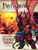 Pathfinder Adventure Path #28: The Infernal Syndrome (Council of Thieves 4 of 6). By Clinton Boomer and James Jacobs. A bulky demon is clad with manacles bearing glowing runes and chains, which are broken, as if the demon has escaped captivity. In the background is an illustration of an epic battle against menacing skeletons, with a plume of fire rising up to the sky in a vortex.