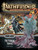 Pathfinder Adventure Path #87: The Choking Tower (Iron Gods 3 of 6) PDF, by Ron Lundeen. This cover depicts a ghostly spellcaster casting a fiery spell in front of a scene of heroes fighting a mechanical construct.