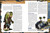 Pathfinder Lost Omens Grand Bazaar sample pages featuring shop details for "Reclaimed Paradise," a business detailed in the book. Illustrations include an image of the shop's walled tropical exterior and a portrait of its proprietor, a burly female orc.