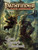 Pathfinder Player Companion Giant Hunter's Handbook PDF cover with a fantasy warrior and giant in ancient ruins featuring a bold, golden typography in a large format, typically A5/A4, depicting a dramatic tabletop role-playing game scene, by Paizo.
