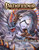 Pathfinder Player Companion: Monster Hunter's Handbook PDF cover featuring a fantasy scene with a dragon and two adventurers in a snowy mountain background with a gold bold title, Pathfinder, and Companion branding.