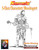 S-Class Characters: Bloodrager PDF cover art, a Pathfinder compatible fantasy RPG illustration featuring a muscular warrior in armor with a gun and bloody sword, created by Kevin Glusing, A4 size, color.