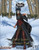  Fallen Leaves: Into the White PDF, a Pathfinder Compatible Adventure, featuring artwork by Tim Tyler, includes maps by Tod, a snowy landscape with mountains and trees in the background.