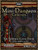 New Year's Eve Mini-Dungeon Pathfinder RPG PDF cover, featuring a hooded figure in a red robe with gold accents, against a clockwork background with the Pathfinder logo, by Justin Andrew Mason, designed for PFRPG level 8-9 adventures.