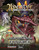 Underworld Races: Funglet PDF cover featuring a pink funglet in a mushroom hat, holding a staff, surrounded by fungi and mushrooms with Pathfinder and Legendary logos in a large format.