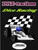 DICE-Tractions: Dice Racing game PDF, featuring a white racecar on a black background with a blue helmet and checkered flag, Avalon Games logo at the bottom, showcasing a d6-based poker-like dice game for social gatherings.