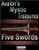 Avalon's Mystic Treasures, Five Swords PDF: A 5-page PDF with Celtic-inspired magical swords featuring red and bronze backgrounds. Includes 5 new Pathfinder game items with descriptions, powers, and history. 