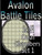 Avalon Battle Tiles Sci-Fi Oval Chamber Set 1 PDF, consisting of 2D battle tiles with grid pattern and stone texture, designed for RPG and tabletop miniature games, measuring square equal, in layered PDF format.
