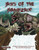 Pathfinder Jhambizaur PDF cover art, featuring dinosaurs in a mountainous landscape, including a large gray carnivore; designed for 7th-8th level PCs in a fantasy roleplaying game.
