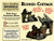28mm/30mm Scale Ruined Cottage Paper Model, offered in various textures including red, brown bricks, stone, wood, plaster-and-beams, with customizable features like thatched, slate-tiled or wooden roofs and flagstone ground floors.