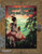 Spheres Bestiary: Fey and Feyfolk PDF cover, featuring a girl on a mushroom, set in a vibrant landscape with a sunset, ornate gold border, and fantasy creatures, 1 page, PDF format, no color indicated.